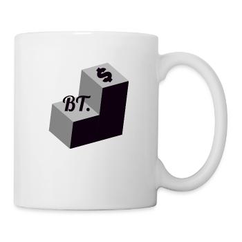 BT. - Dollar - Tasse - Weiß - Rechts