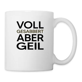 Hund Hundesabber Welpe Hundeschule - Tasse - Weiß - Rechts