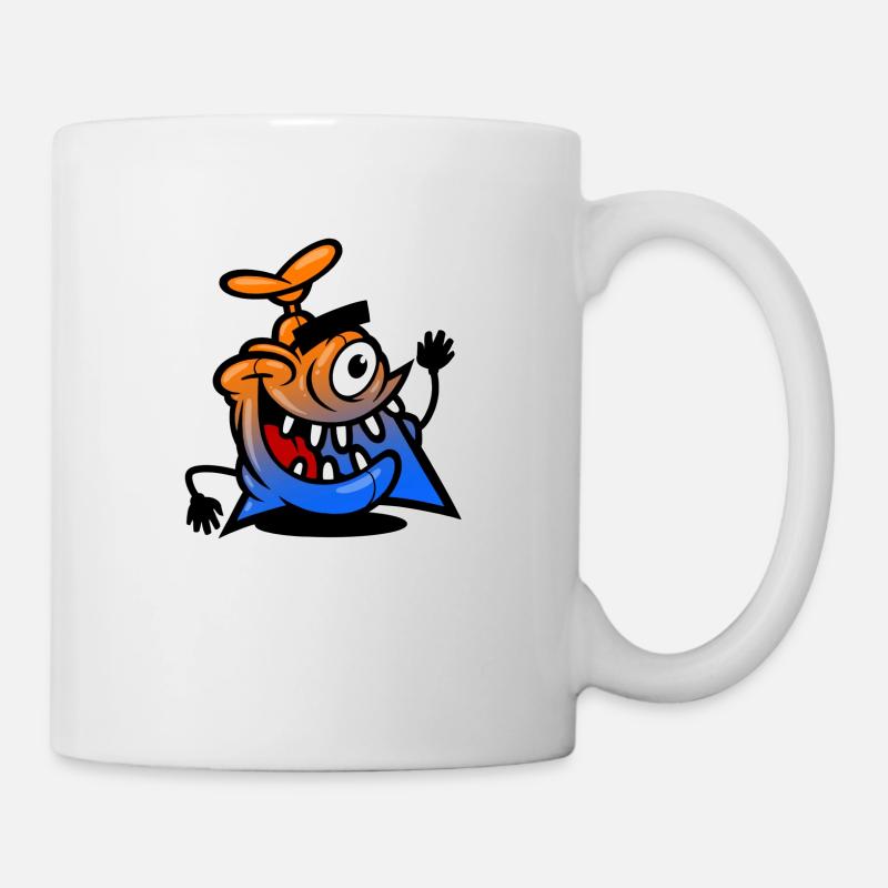 Freak with one eye - Mug - white