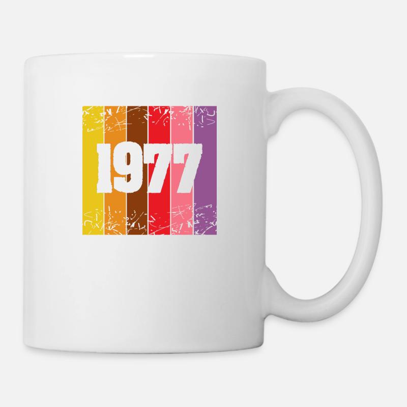 1977 - Mug blanc - blanc