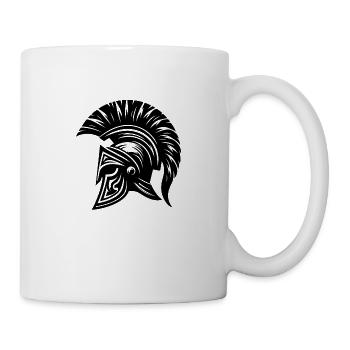 Spartan Helmet - Mug - white - Right