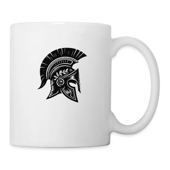 Spartan Helmet - Mug - white - Right
