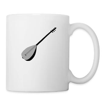 Melodien der Seele. Die türkische Saz im Fokus - Tasse - Weiß - Rechts