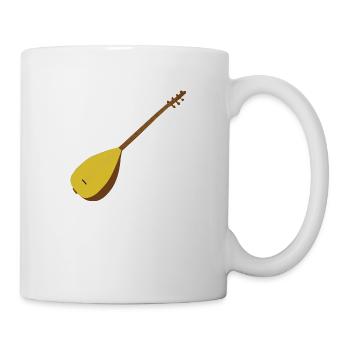 Melodien der Seele. Die türkische Saz im Fokus - Tasse - Weiß - Rechts