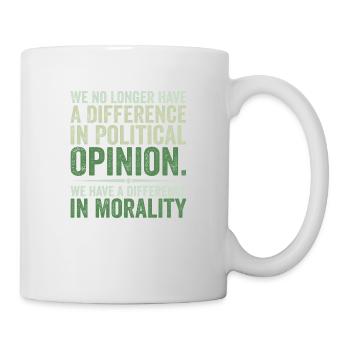 Wir haben keine politischen Meinungsverschiedenheiten mehr - Tasse - Weiß - Rechts