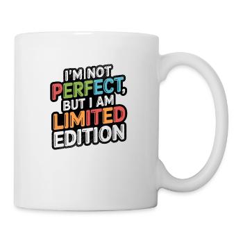 I'm not perfect but limited edition - Mug - white - Right