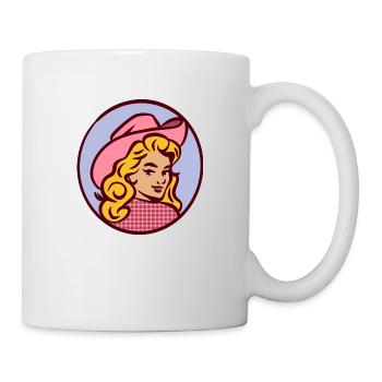 Howdy Girl Western - Tasse - Weiß - Rechts