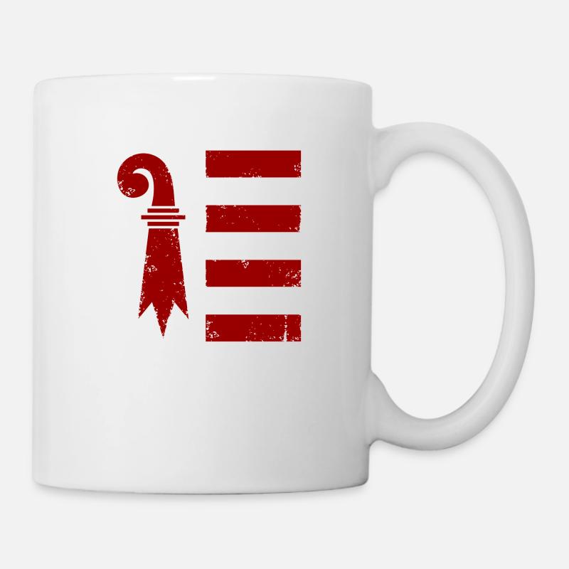 Drapeau du Jura - Mug blanc - blanc