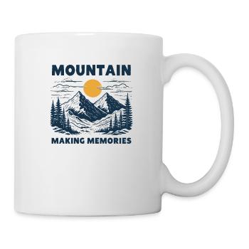 mountain making memories - Mug - white - Right