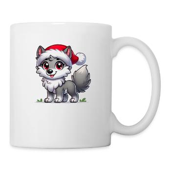 Wolf Merry Christmas - Mug - white - Right