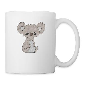 Ours Koala - Mug blanc - blanc - Droite