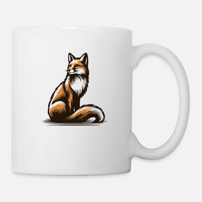 Fox - Tasse - Weiß