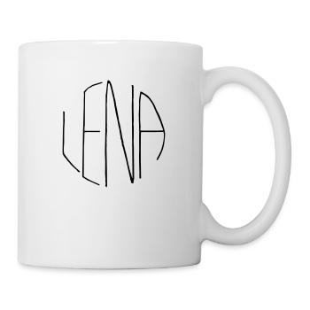 Lena - Tasse - Weiß - Rechts