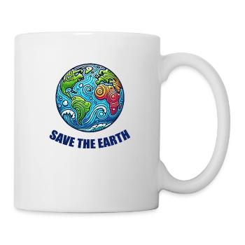 Planète Terre - Mug blanc - blanc - Droite