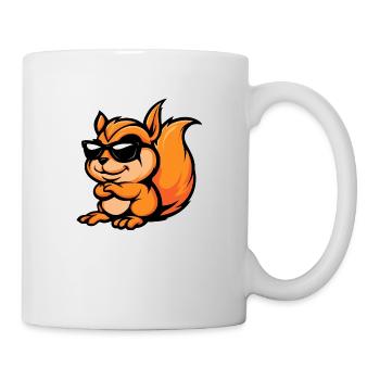 Squirrel Comic Cool - Mug - white - Right
