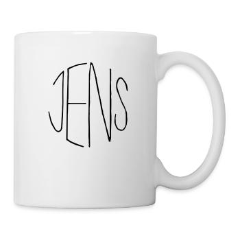 Jens - Tasse - Weiß - Rechts