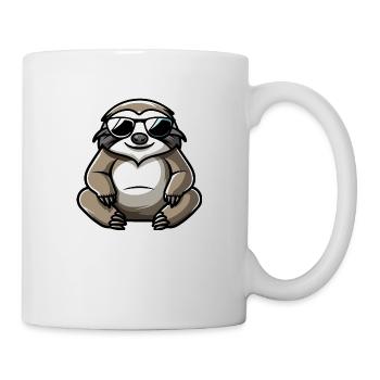 Sloth Comic Cool - Mug - white - Right