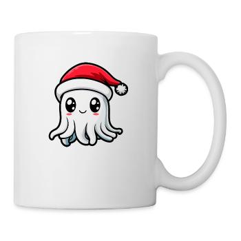 Méduse Noël - Mug blanc - blanc - Droite