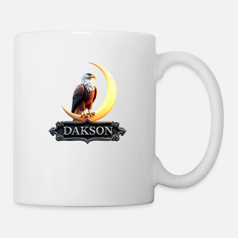 Himmlisches Adler Design von Dakson - Tasse - Weiß