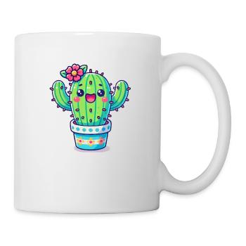 kaktus - Tasse - Weiß - Rechts