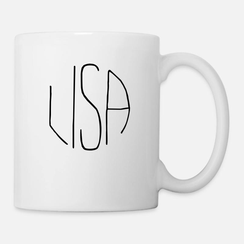 Lisa - Tasse - Weiß