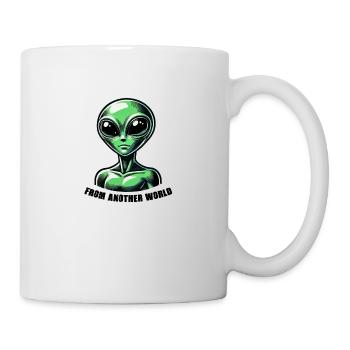 Bandes dessinées extraterrestres - Mug blanc - blanc - Droite