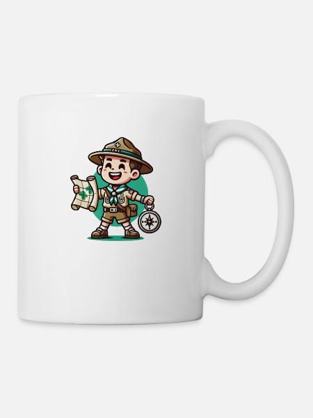 scout - Mug blanc - blanc