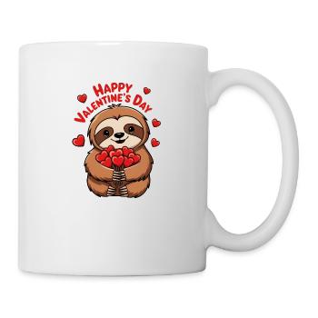 HAPPY VALENTIN - Mug blanc - blanc - Droite