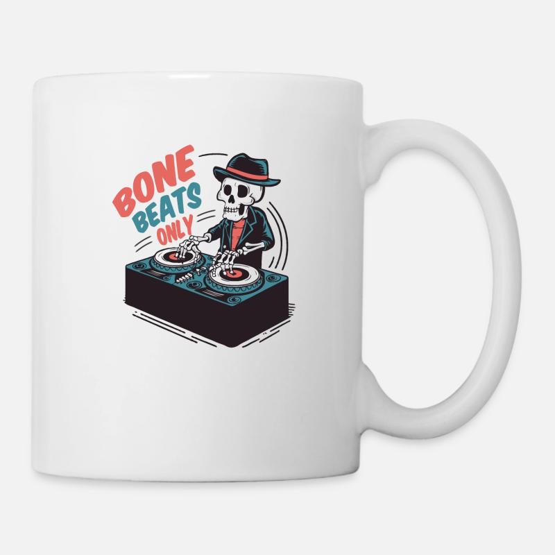 Battements d’os uniquement - Mug blanc - blanc