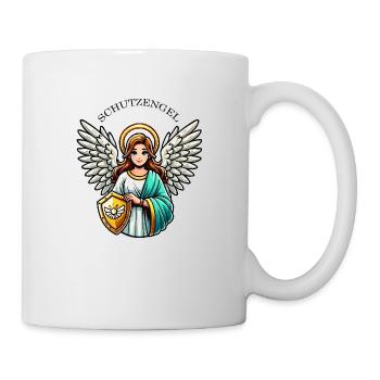 engel frau schutzengel - Tasse - Weiß - Rechts
