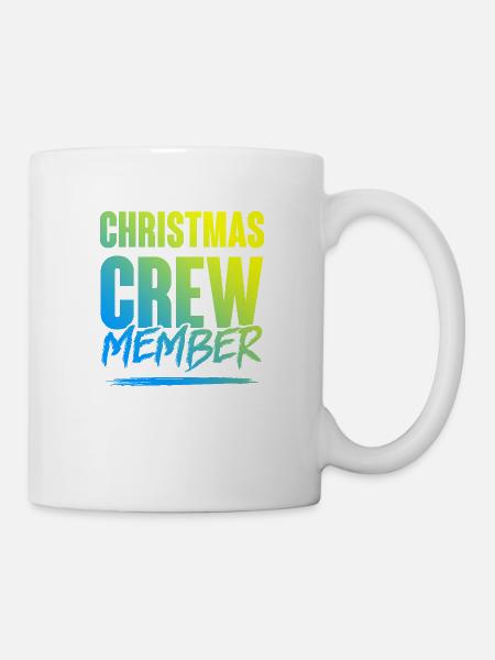 Christmas Crew - Tasse - Weiß