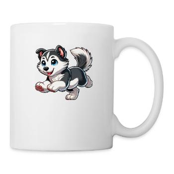 Siberian Husky - Mug - white - Right