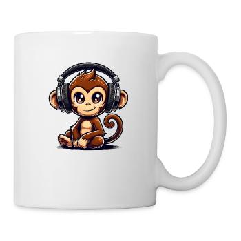 Monkey Comic Music - Mug - white - Right