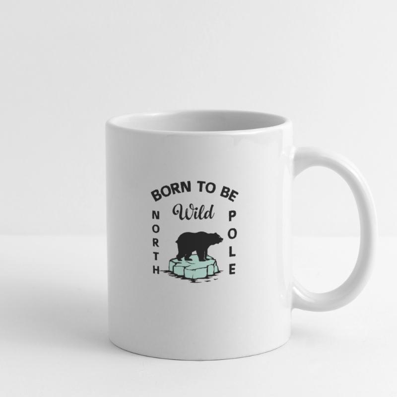 Eisbär Wildnis Antarktis Tasse