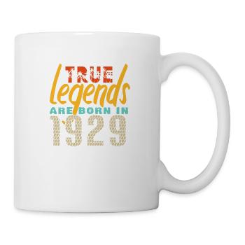 The True Legends were born in 1929. Year 2025. - Mug - white - Right