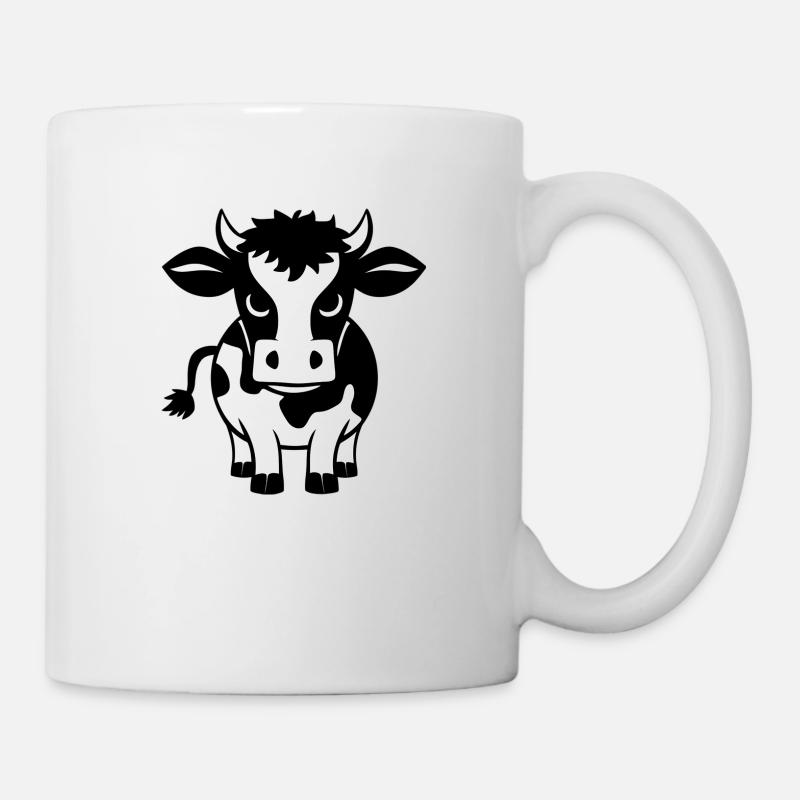 Vache impertinente - Mug blanc - blanc