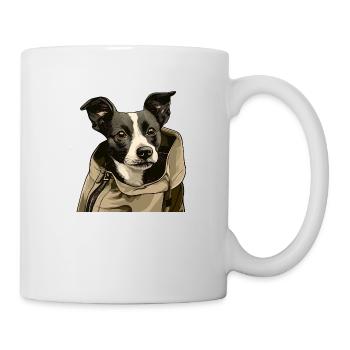 Urban Pup – Votre compagnon élégant et de caractère - Mug blanc - blanc - Droite