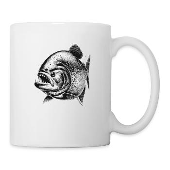 Piranhas - Mug - white - Right