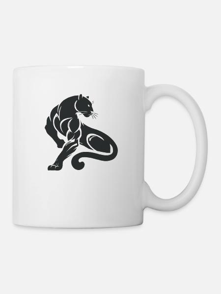 Panther Leopard - Mug - white
