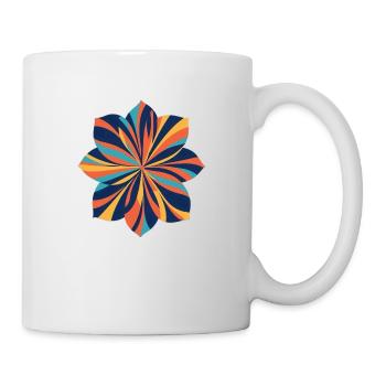 Flower swirls - Mug - white - Right