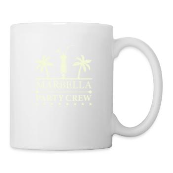 Équipe de fête à Marbella - Mug blanc - blanc - Droite