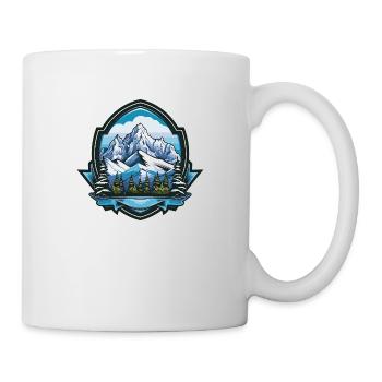 Mountains icon - Mug - white - Right