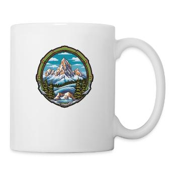 Alpinisme des - Mug blanc - blanc - Droite