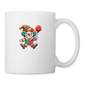 clown - Tasse - Weiß - Rechts