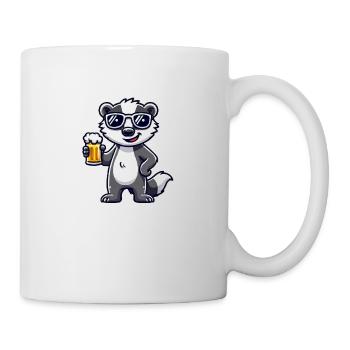 Bière Badger - Mug blanc - blanc - Droite