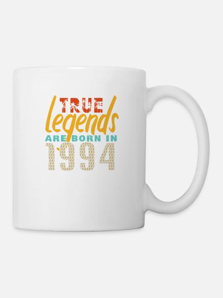Die True Legends wurden 1994 geboren. Jahr 2025. - Tasse - Weiß