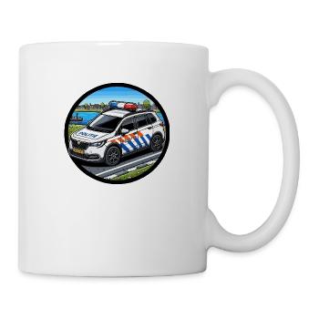 Police car NL - Mug - white - Right