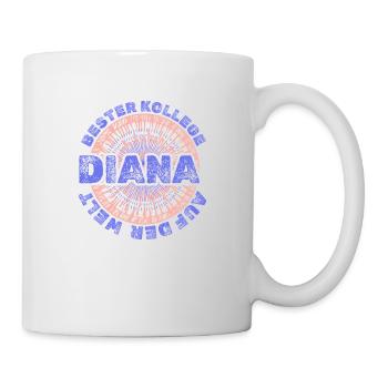 First name Diana - Mug - white - Right