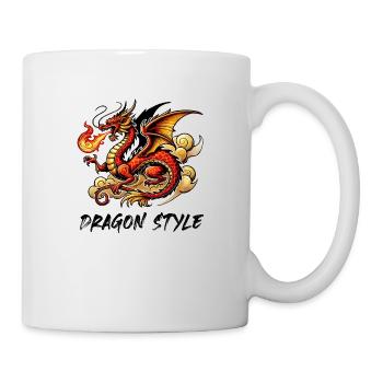Dragon de Chine 1 - Mug blanc - blanc - Droite