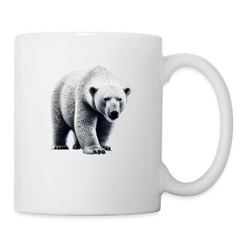 Eisbär - Tasse - Weiß - Rechts
